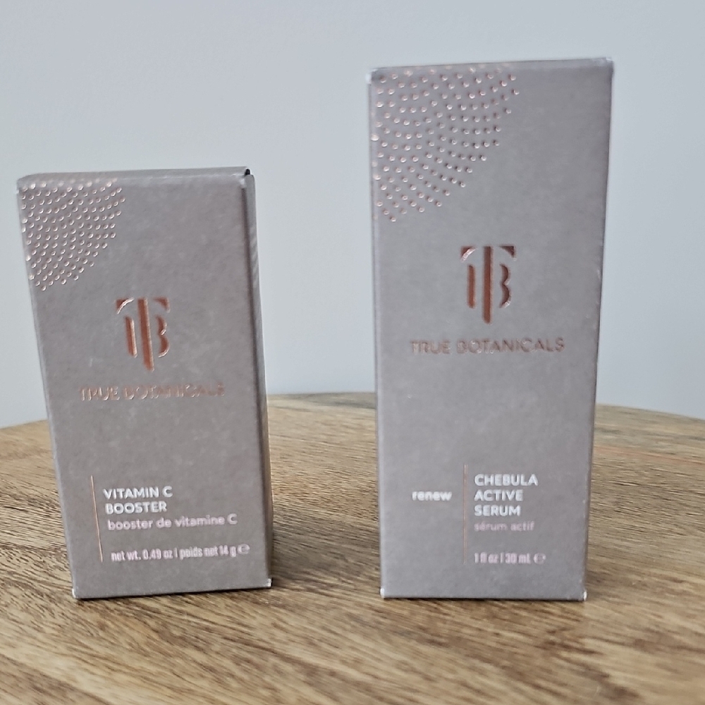 True Botanicals Chebula Active Serum and Vitamin C Booster Set